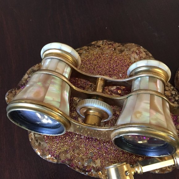 Antique French Lemaire Mother-Of-Pearl Opera Glass - Picture 5 of 9